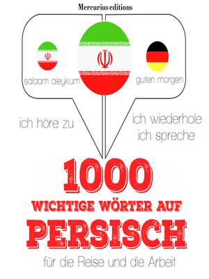 cover image of 1000 wichtige Wörter auf Persisch für die Reise und die Arbeit
